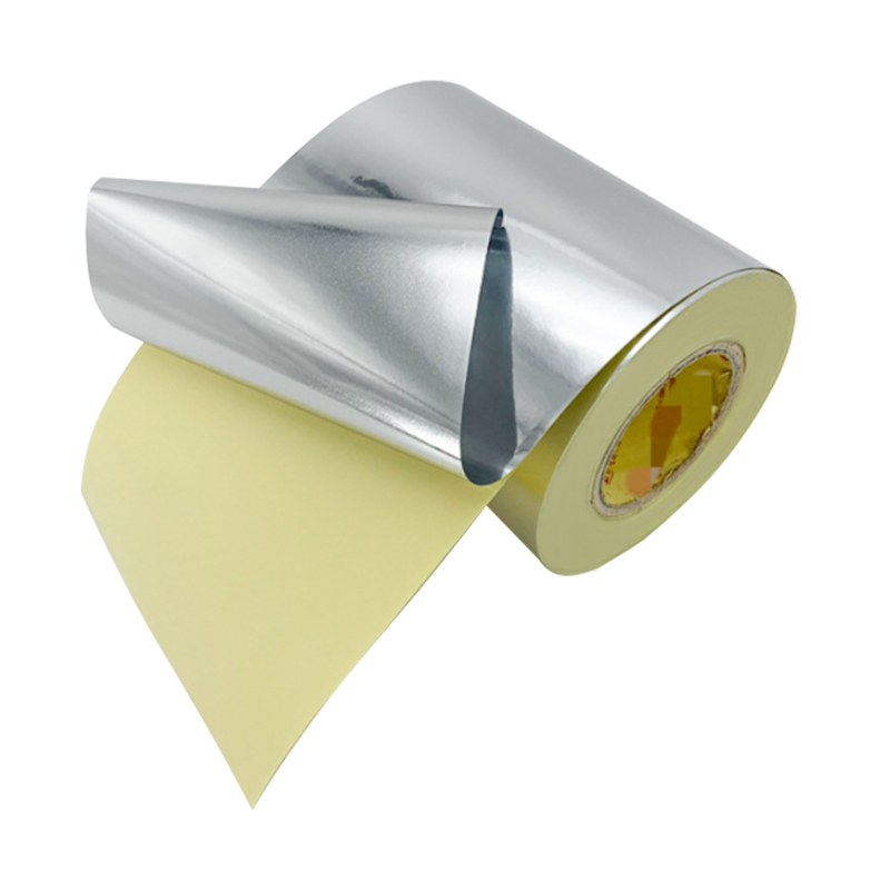 50um Matt Silver Pet Film With Yellow Silicon Liner