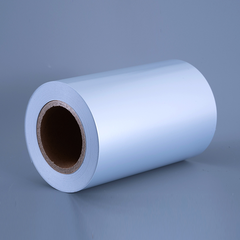 50mic Matt Silver Polyester Film Label Materials with Water-based Acrylic Adhesive and Water-based Coating