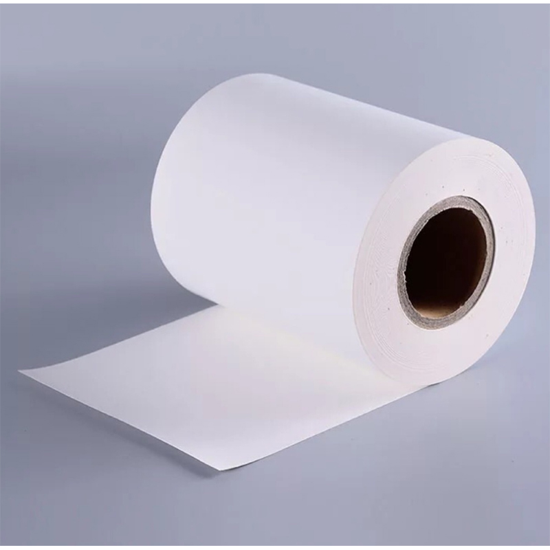 80gsm Woodfree Sticker Paper Flexo Print With Frozen Adhesive