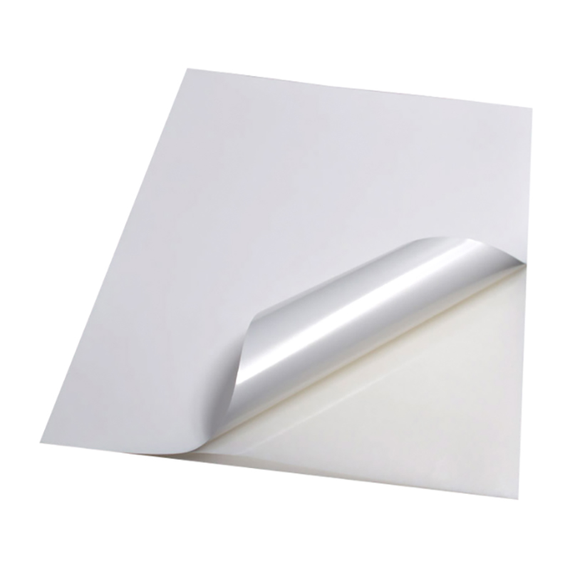 90um bright white PP inkjet print / solvent adhesive /80g glassine liner 90um bright white PP inkjet print / solvent adhesive /80g glassine liner