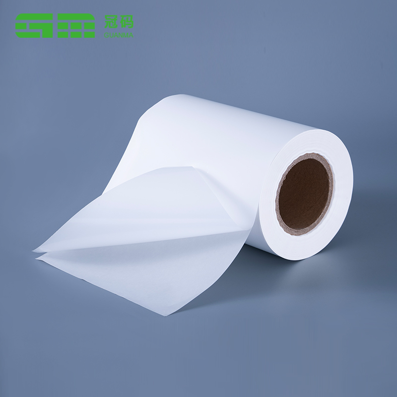 75mic Frozen PP Synthetic Paper Label Roll with Frozen Adhesive