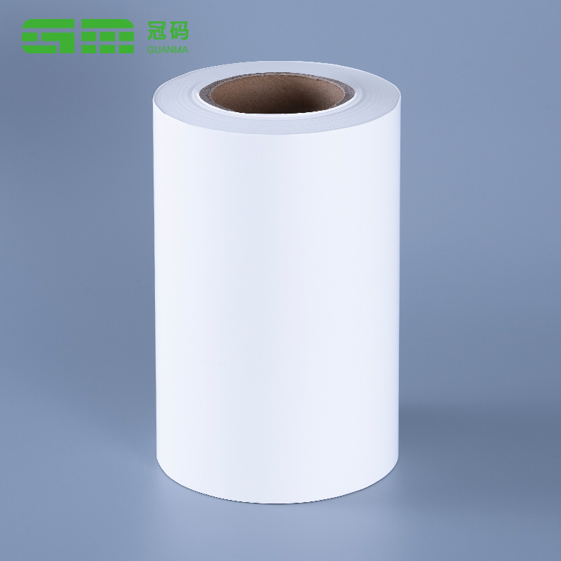 75mic Frozen PP Synthetic Paper Label Roll with Frozen Adhesive