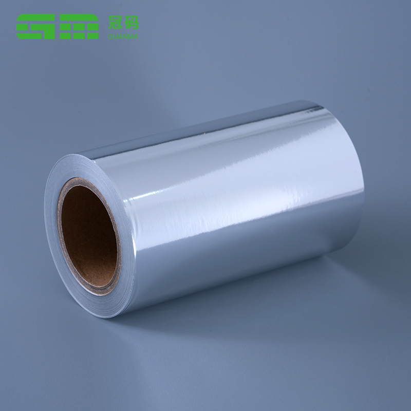 50mic Glossy Silver PP Self Adhesive Paper Jumbo Roll with Tire Glue