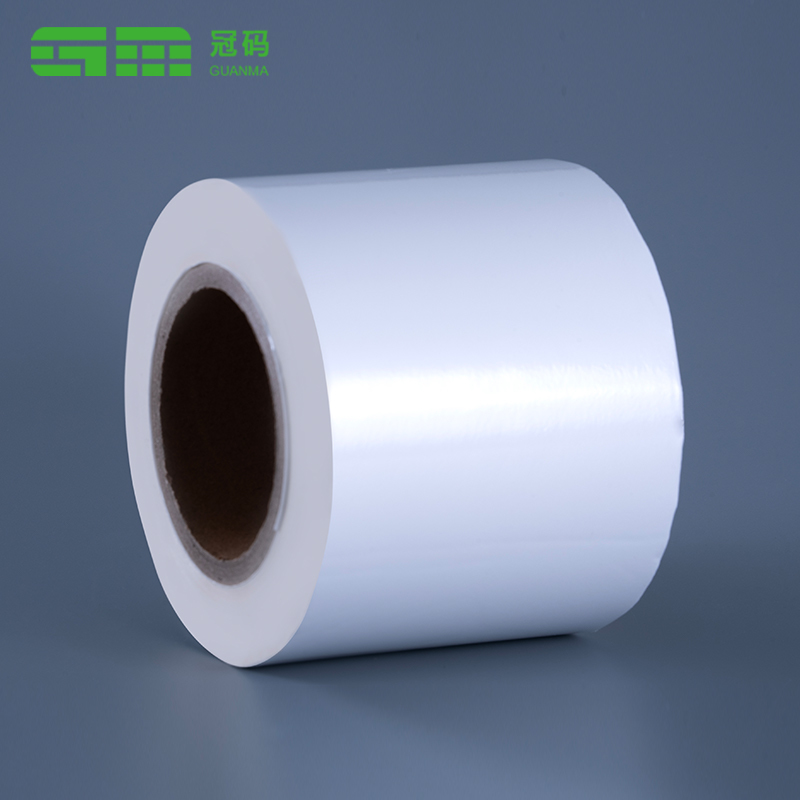 60mic Pearlescent Adhesive Film  with Water-based Coating Environmental Friendly Self Adhesive Material