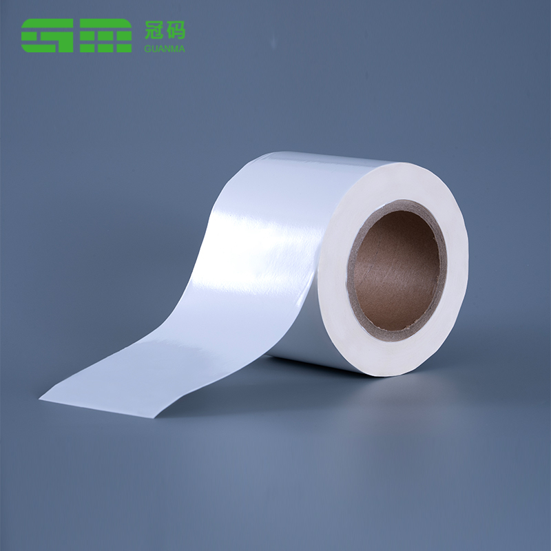 60mic Pearlescent Adhesive Film  with Water-based Coating Environmental Friendly Self Adhesive Material