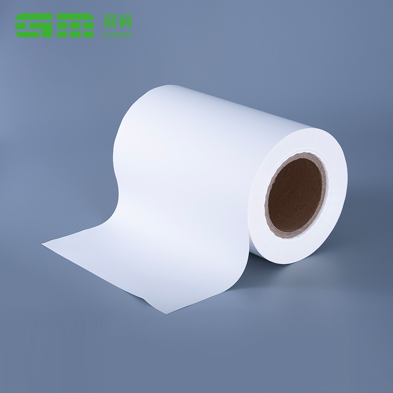 75mic Removable Label PP Synthetic Paper Label Jumbo Roll 