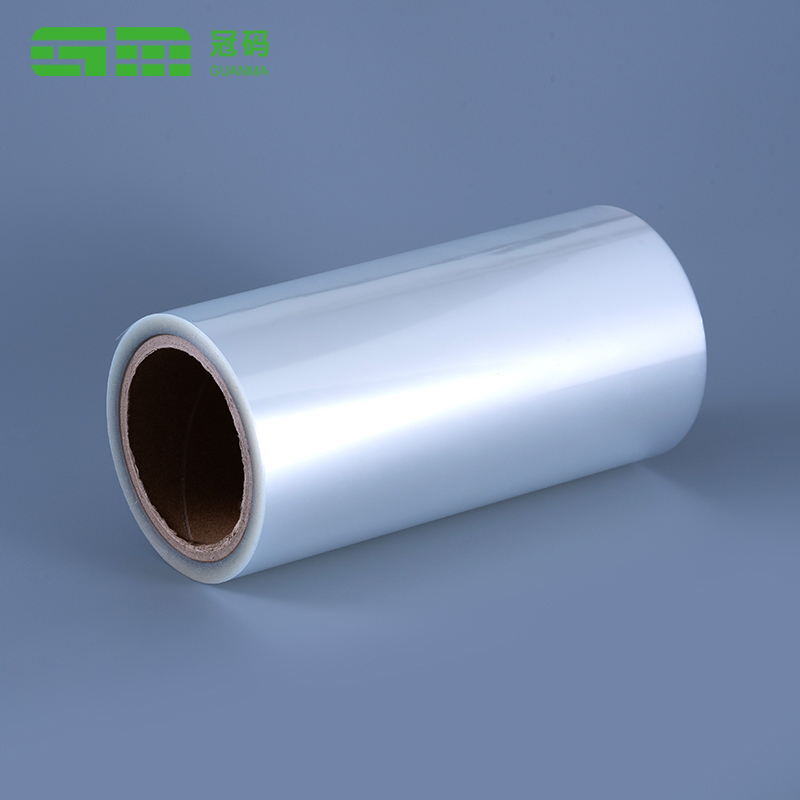 50mic Clear Self Adhesive PP Jumbo Roll with Transparent Pet Liner