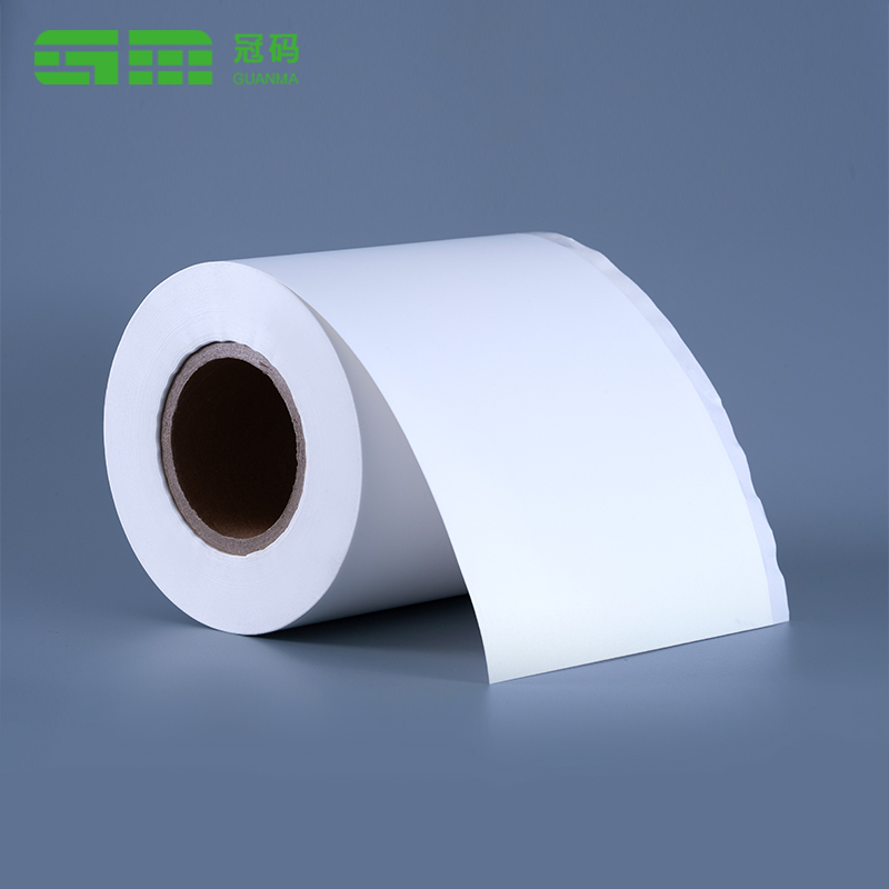 80mic Matte White PP Self-Adhesive Labels Removable Label Material for Wipes