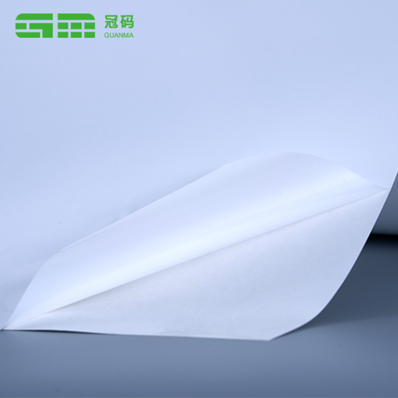 60mic Glossy White PP Vinyl Label Film Roll Self Adhesive Synthetic Paper with Permanent Adhesive