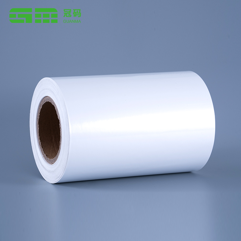 60mic Glossy White PP Vinyl Label Film Roll Self Adhesive Synthetic Paper with Permanent Adhesive