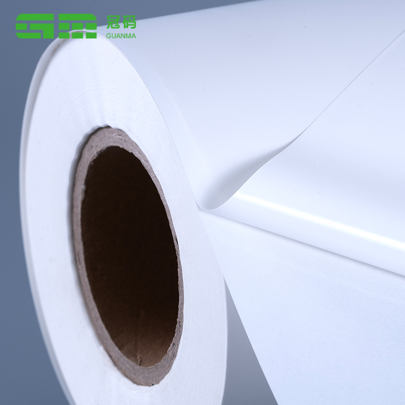 75mic Matte White Self Adhesive Synthetic Paper for UV Inkjet Printer